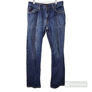 Ariat Work FR Jeans Mens M4 Boot Cut Flame Resistant AARC 20, sz 35